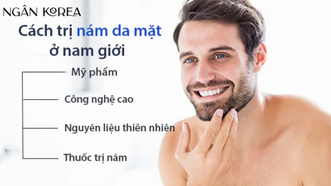 Nám da mặt ở nam giới: Nguyên nhân và cách điều trị